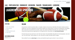 Desktop Screenshot of laagdrempeligesportclub.be