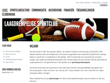 Tablet Screenshot of laagdrempeligesportclub.be